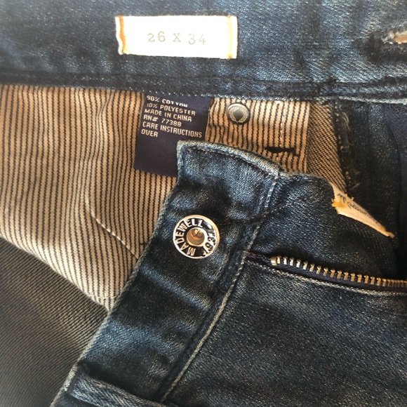 Madewell Rail Straight Denim - Picture 5 of 5